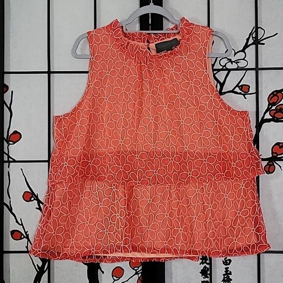 Anthropologie Sunday In Brooklyn Embroidered Floral top - Picture 3 of 9